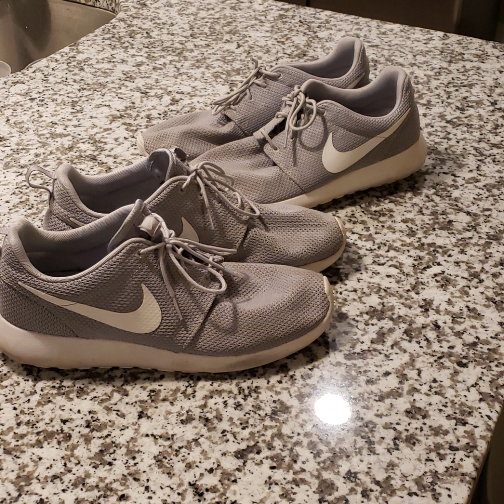Nike Grey Mesh Shoe